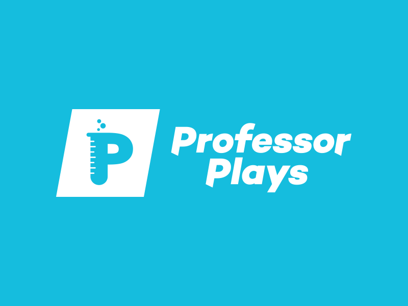 P is for Test Tube electronics logo science test tube video games youtube
