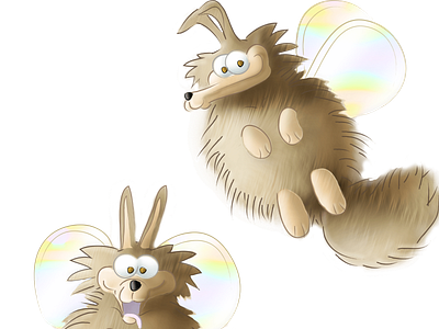 Fluffins is most funniest character in our upcoming game! animation design development game illustration vector