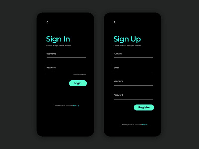 Sign In Page | Daily UI