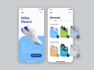 Daily UI | Sneaker Shopping App ui ui ux ui design uidesign uiux uiux design uiuxdesign uiuxdesigner