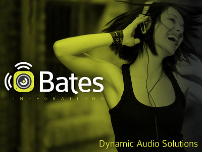 Branding | Bates Integrations ambient ambient media audio branding identity logo speaker subwoofer