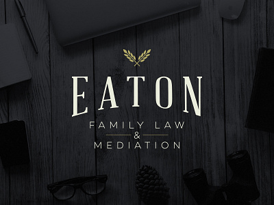 Branding | Eaton Family Law ambient attorney branding identity law lawyer legal logo