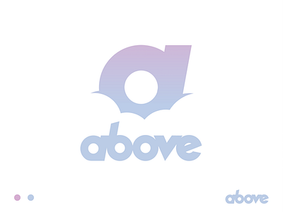 Above Logo app cloud finance font gradient illustration logo logotype sun