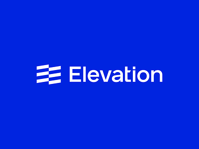 Elevation Logo arizona blue brand identity brand strategy branding corporate identity elevation energy logo los angeles solar solar energy solar panels united states