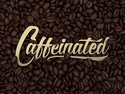 Caffeinated Teaser Poster brand identity branding caffeinated coffee documentary logo movie teaser