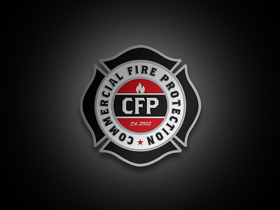 Commercial Fire Protection b2b brand branding corporate identity emblem identity logo mark