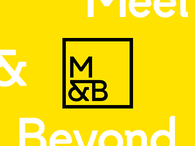 Meet and Beyond Branding and Website brand branding corporate identity identity logo mark
