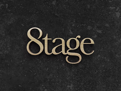Stage on 8th brand brand identity branding corporate identity logo mark typography
