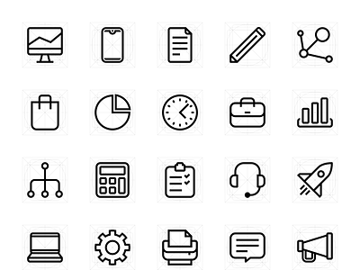 business & finance icon business icon design finance icons icon icon set iconography icons vector