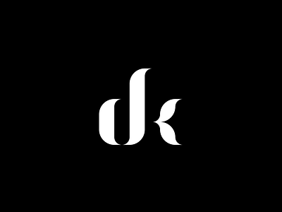 dk logo brand identity branding dk icon icons letter logo monogram personal typography