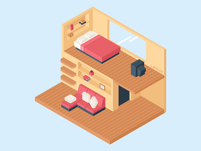 Isometric Room