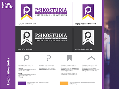 Logo Psikostudia branding design flat graphic design illustration logo