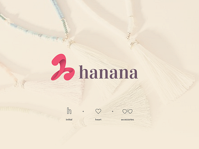 hanana Logo (unused) art brand branding character design flat graphic design icon identity illustration illustrator layout logo minimal type vector