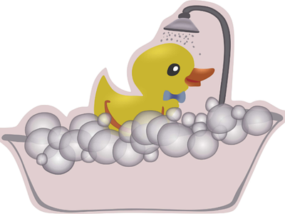 Ducky Baby Shower & Batg duck in bath duck shower ducky baby shower 🦆