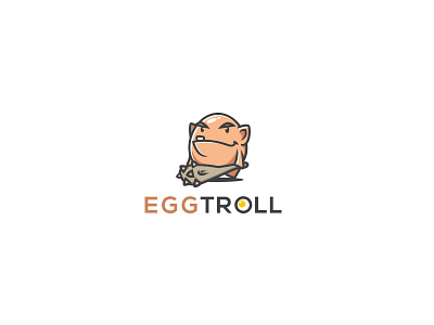 Eggtroll character design design graphic design illustrations logo design logos mascot logo vector art vector illustration