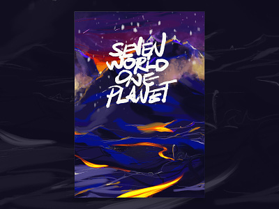 Seven Worlds One Planet illustration