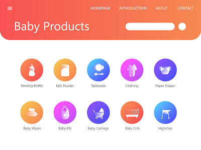 Icons - Baby Products 01