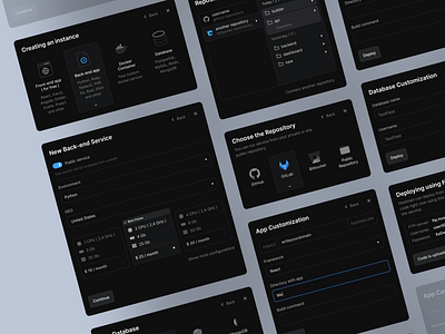 Hostman - UI Elements