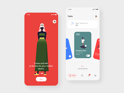 Tasks App app concept design designer dribbble freelance icon illustration shot ui ux web webdesign