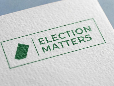Logo Design for Election Matters branding design identity logo logo branding identity typography vector