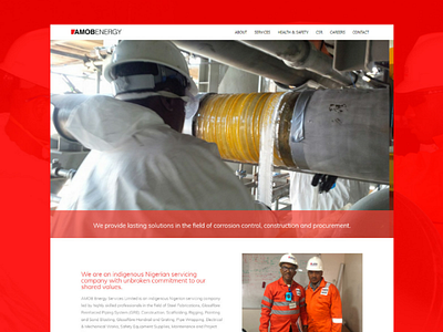 Website Design for AMOB Energy