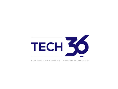TECH 36 Logo branding design identity illustration logo