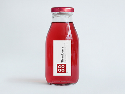 GO GO | Soft Drink bold color bottle design colour design drink package packaging packaging design