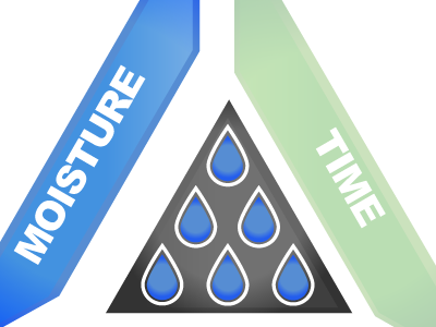 Moisture And Time icon moisture time training