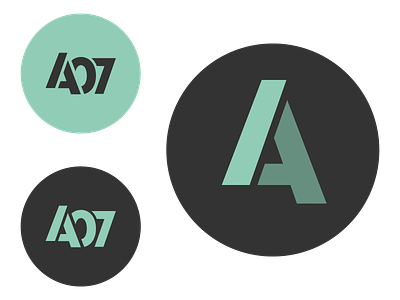 A07 a07 brand design fitness logo logo