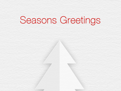 Seasons Greetings V2 card festive noel seasons greetings christmas tree