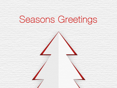 Seasons Greetings V3 card festive noel seasons greetings christmas tree
