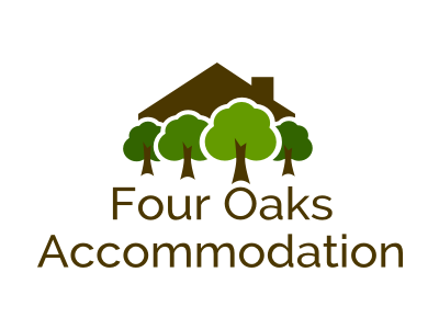 Four Oaks Accommodation brand design logo website