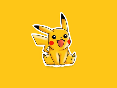 Gotta catch ‘Em All design illustration pikachu pokemon sticker
