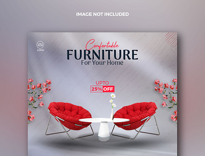 Furniture home and décor social media post bed chair decor home luxury sofa