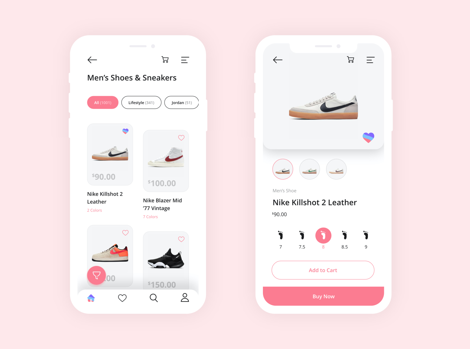 Nike Product Page Concept by rehyan clm on Dribbble