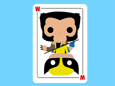 Wolverine / Logan 2d ai character design disney illustration illustrator logan marvel minimalist vector wolverine