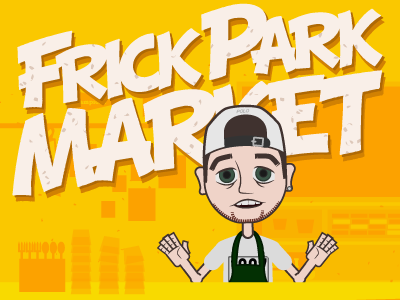 FrickParkMarket album character illustration macmiller typography vector