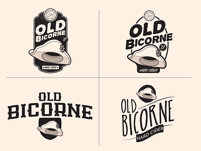 Old Bicorne Alternates beer cider craft beer hard cider hat logo
