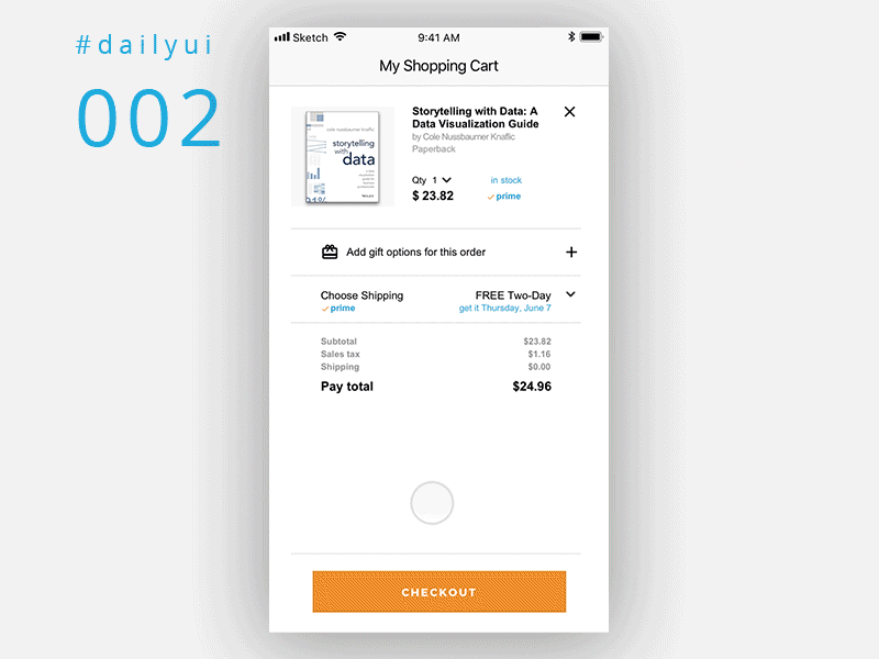 Daily UI 002 Credit Checkout