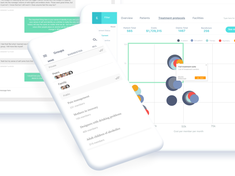 just some screens by Sam Frons on Dribbble