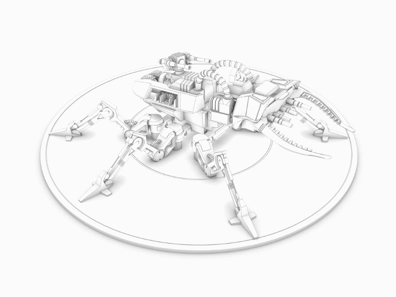 Zoid Illustrative 3dmodel 3drender illustration v ray