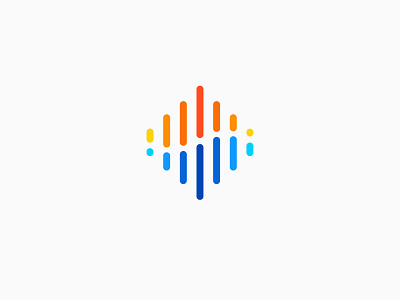 Podcast Logo branding design flat graphics illustration illustrations logo logo design material design minimalist vector