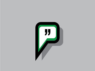 Ping Logo brand branding chat chatting hangouts logo design ping ping logo social space thirty logos