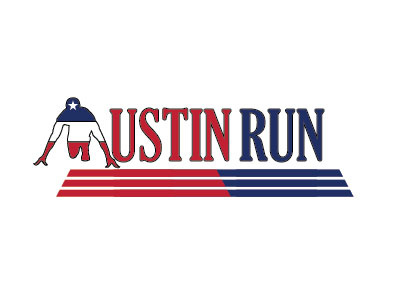 Austin Run austin austin run logo brand branding charity graphic design health running texas thirty logos thirtylogos usa