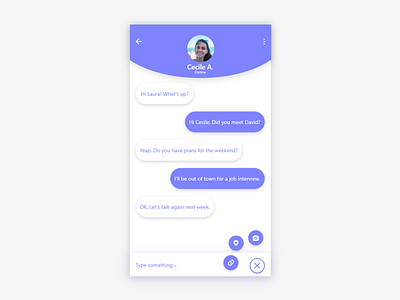 Daily UI 013 Direct Message