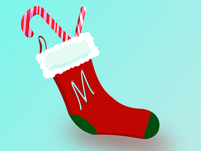 Christmas Sock affinitydesigner christmas design illustration vector