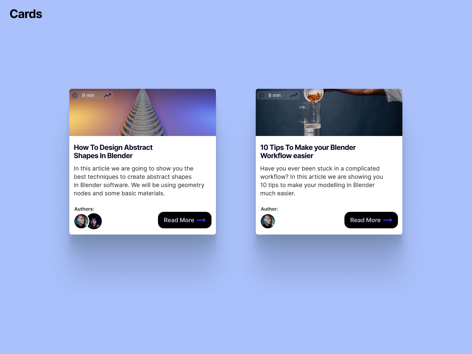 Simple Card Ui by 🖖Milan on Dribbble