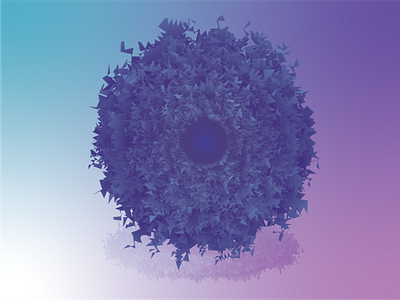 Abstract ball abstract blue design gradient graphic design illustration illustrator purple shape vector