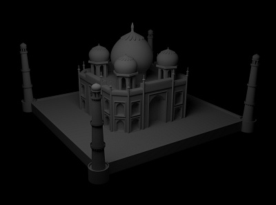 3D TAJ 3dmodel 3dmodeling