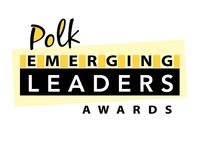 Polk Emerging Leaders Logo awards branding events identity logo typeface